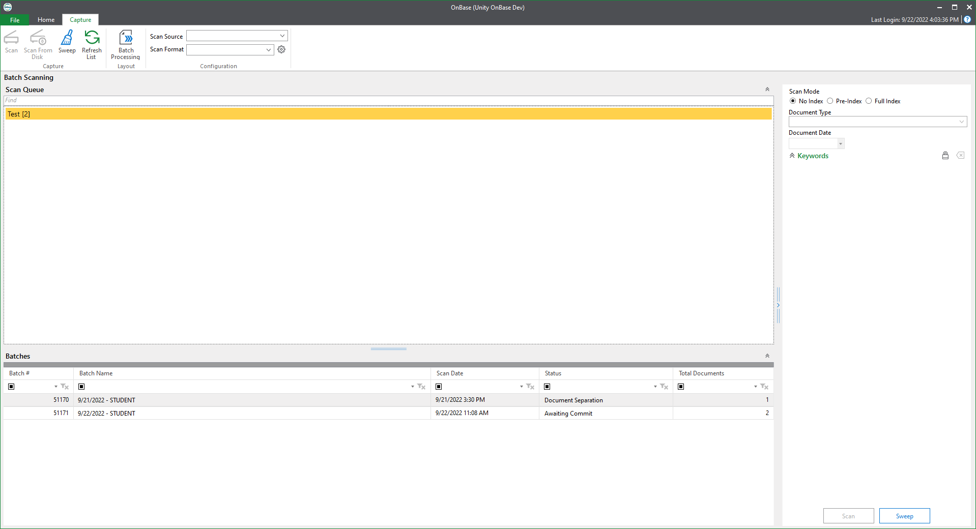 Unity Document Select